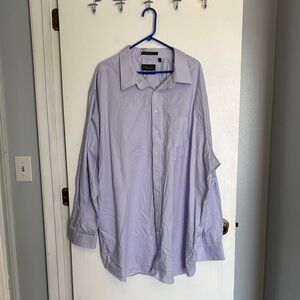CM Gold Series Wrinkle Free Light Lavender Dress Shirt for Men